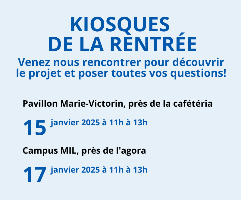 Kiosques de la rentrée