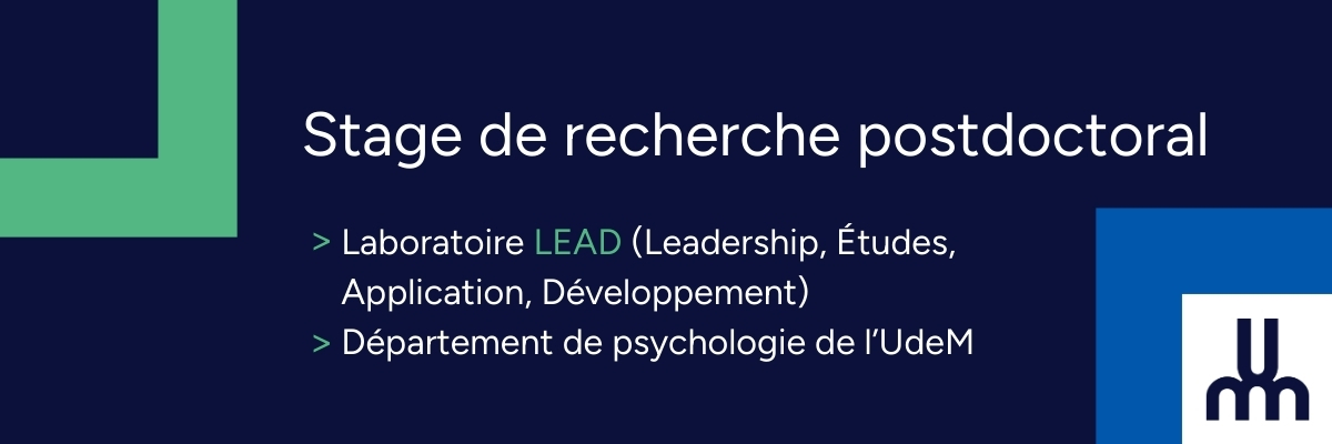 Offre de stage postdoctoral