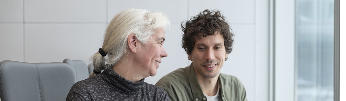TGDE de la FAS avec un étudiant